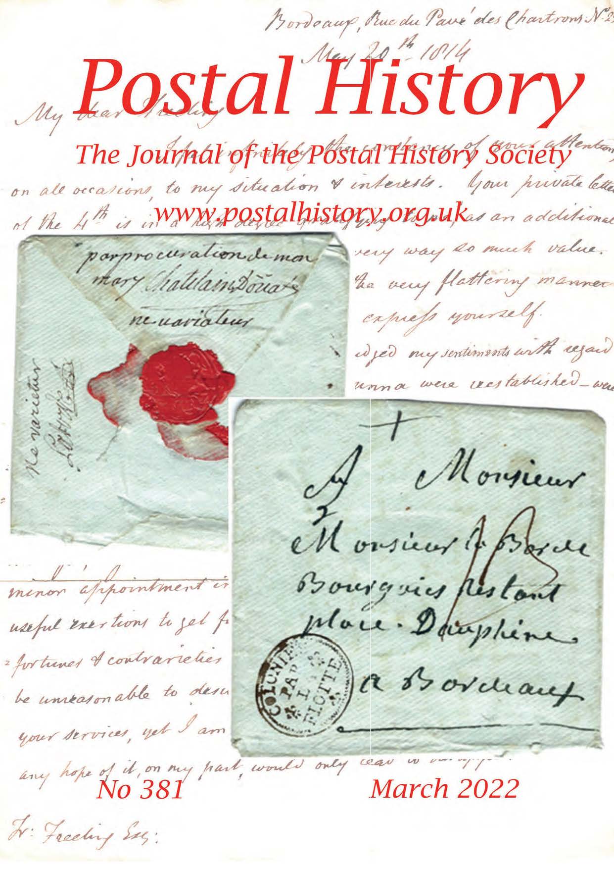 Journals Postal History