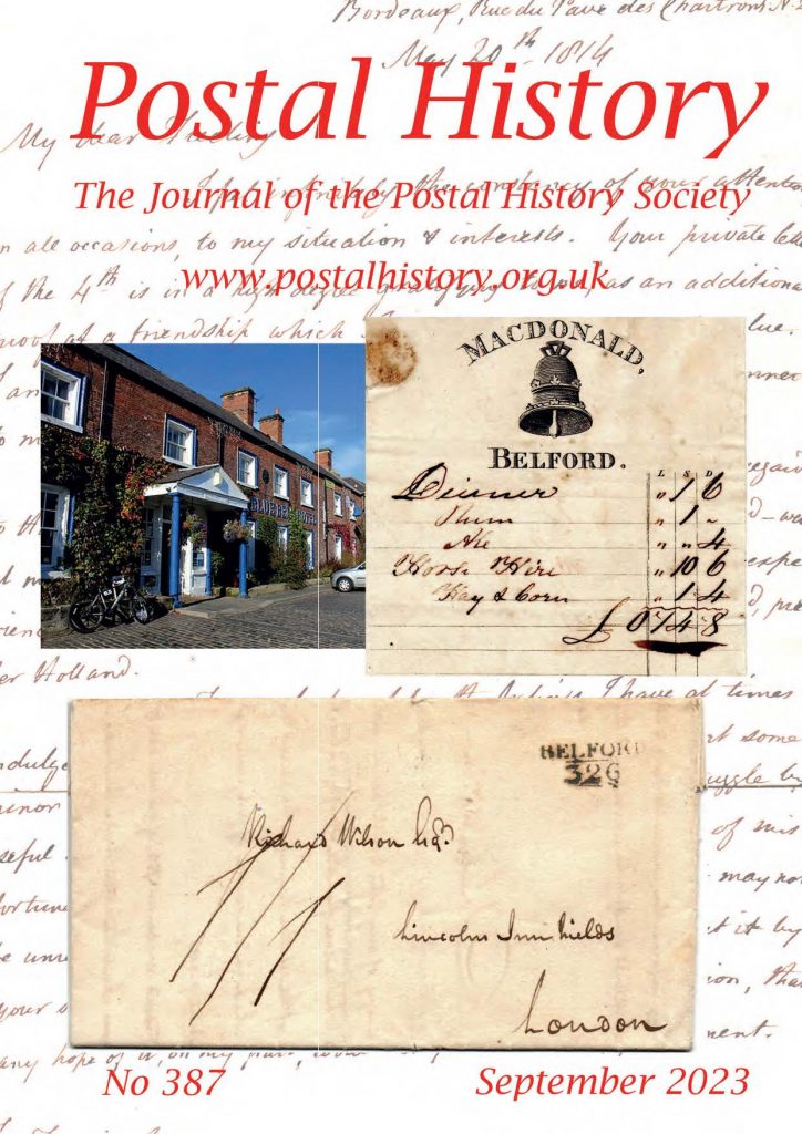 Journals Postal History Society